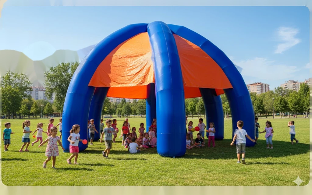 Şişme Ahtapot Çadır