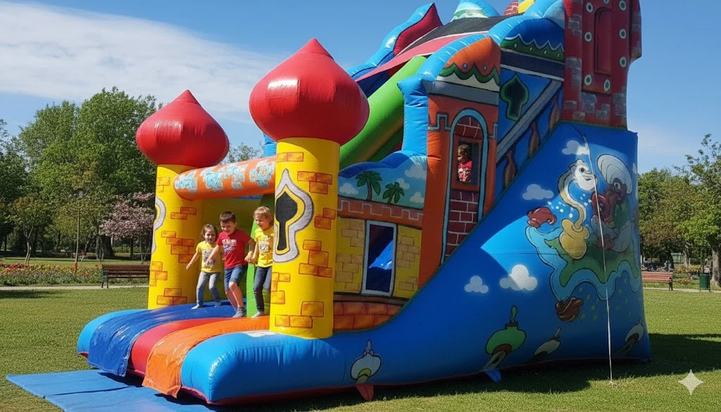 Şişme Saray Kaydırak