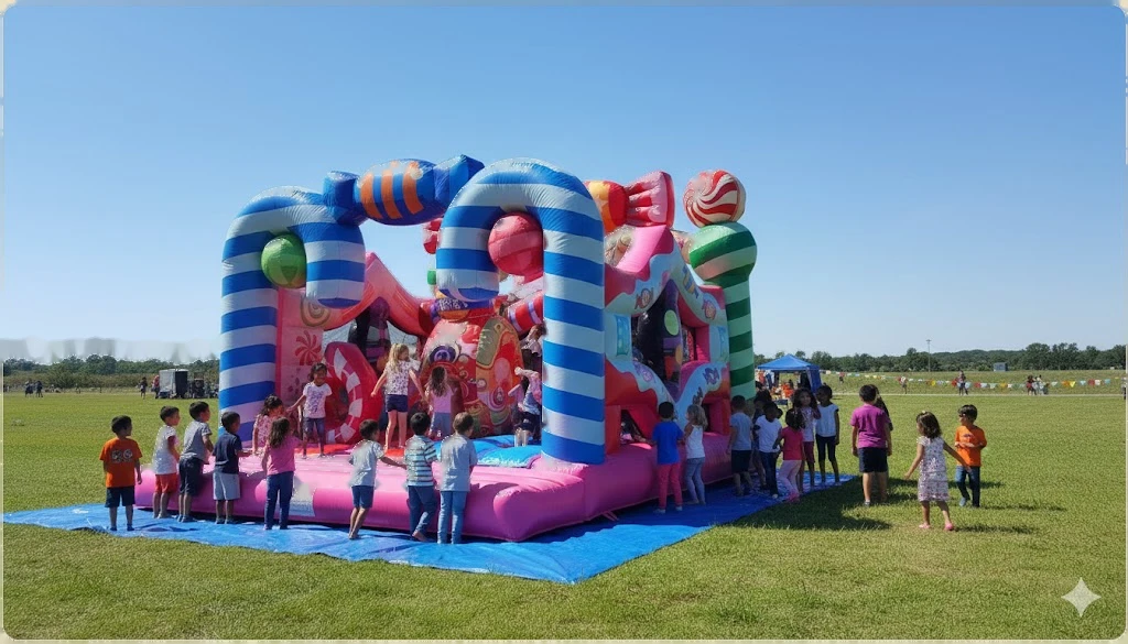 Şişme Şekerci Oyun Parkı