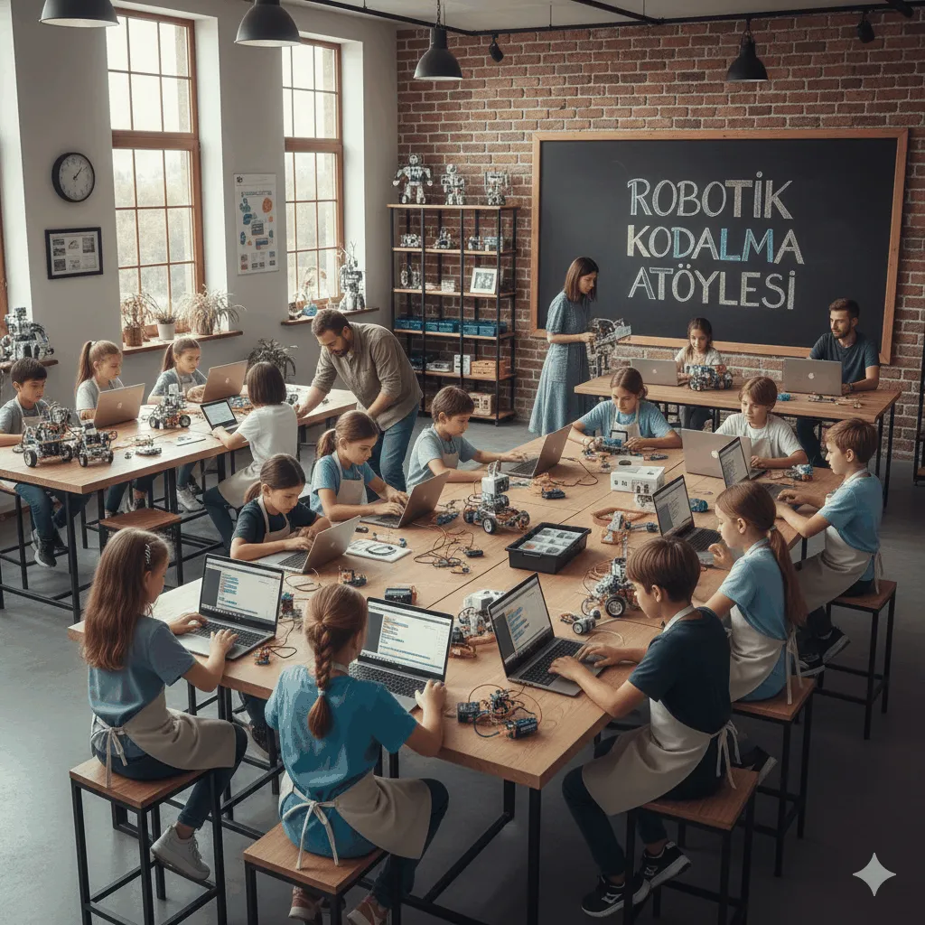 Çocuklar için Robotik Kodlama Atölyesi