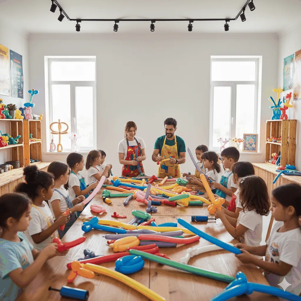 Çocuklar için Sosis Balon Atölyesi